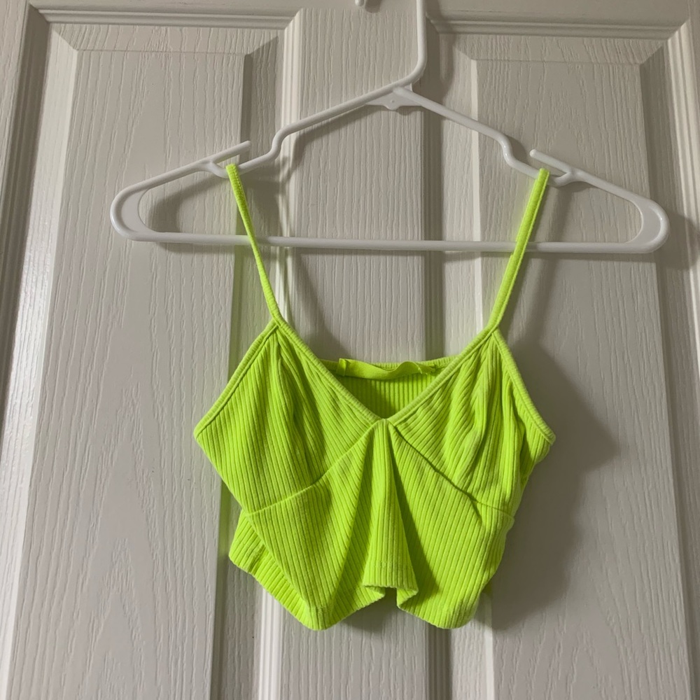 Neon tank top!